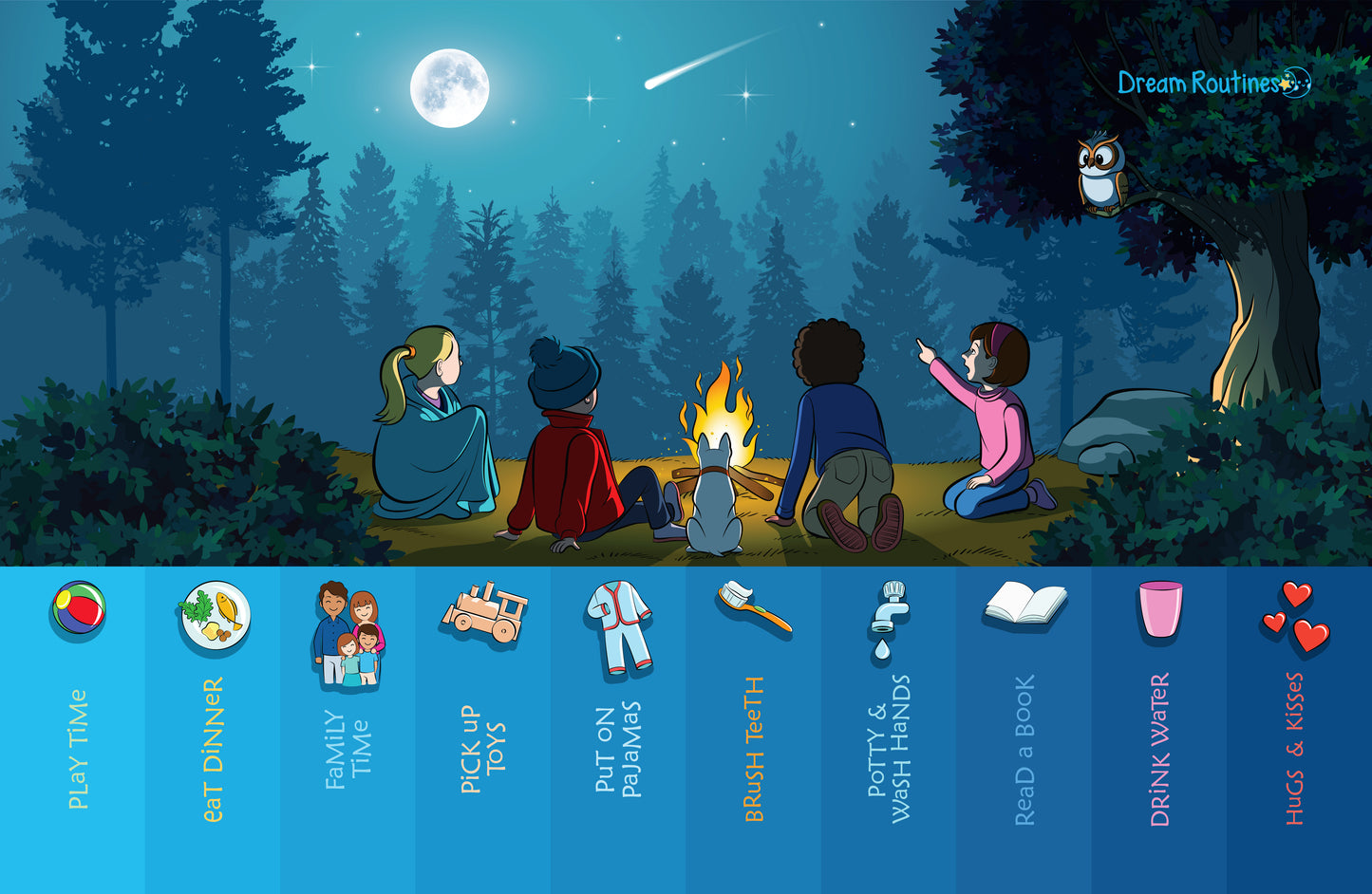 Camping Under the Stars | Dream Routines