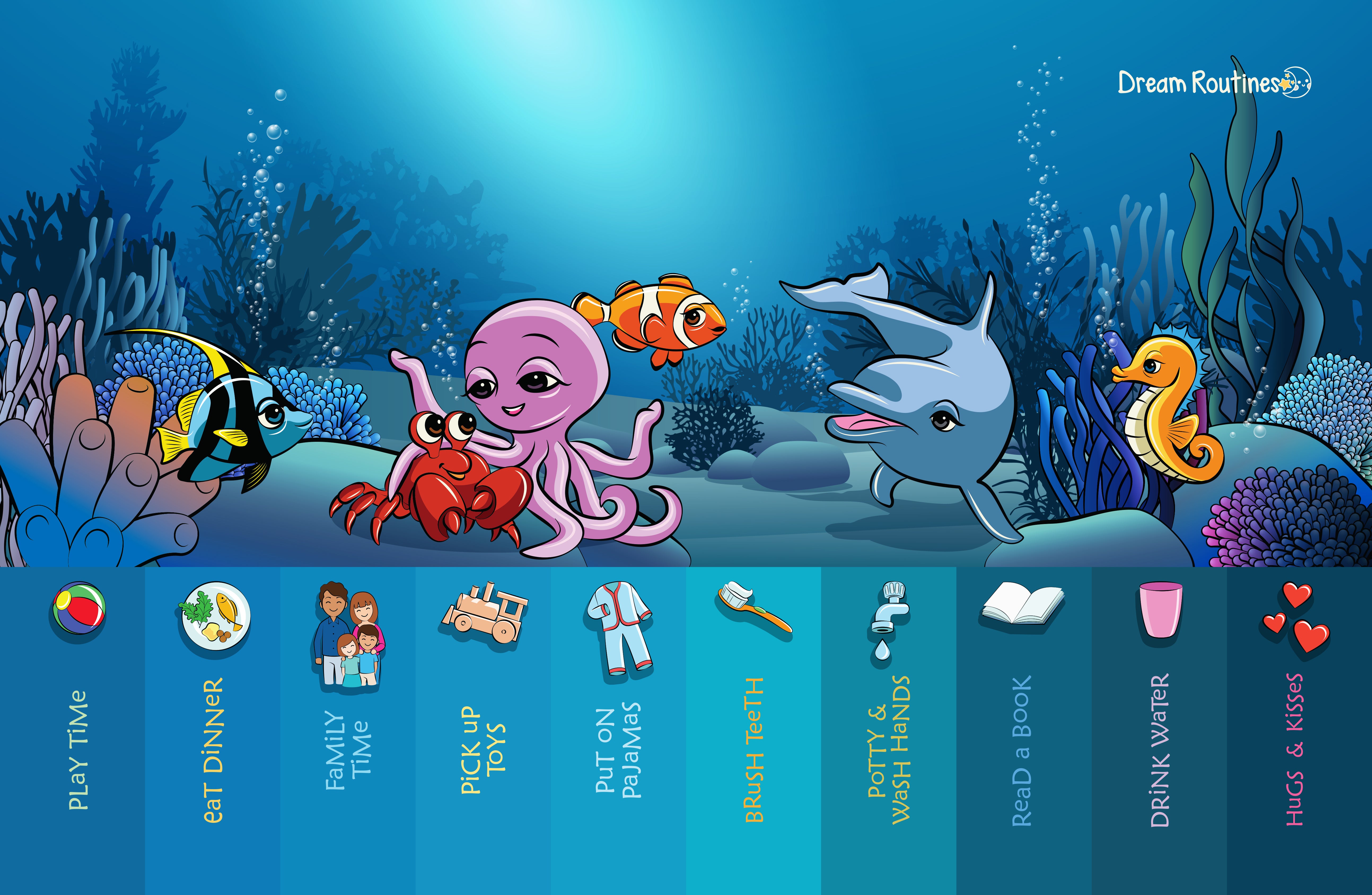 Under the Sea Dream Routine | Dream Routine – Dream Routines